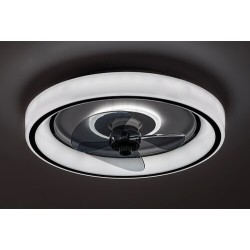 Lubinis šviestuvas Horacio LED 67W 3000-6000K CCT keičiama balta spalva (Juoda)