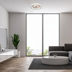 Lubinis šviestuvas Horacio LED 67W 3000-6000K CCT keičiama balta spalva (Juoda)