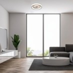 Lubinis šviestuvas Horacio LED 67W 3000-6000K CCT keičiama balta spalva (Juoda)