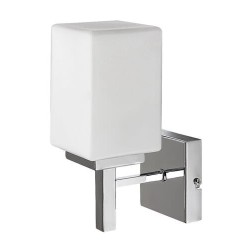 Sieninis šviestuvas Zenkai E14 1X MAX 10W (Chromo)