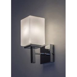 Sieninis šviestuvas Zenkai E14 1X MAX 10W (Chromo)