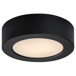 LED panelė Shaun2 LED 7W 3000K Šilta balta (Juoda)
