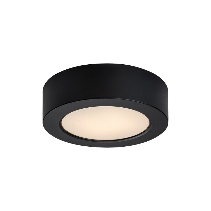LED panelė Shaun2 LED 7W 3000K Šilta balta (Juoda)