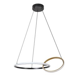 Pakabinamas šviestuvas Emilion LED 36W 4000K Neutrali balta (Juoda, Aukso)