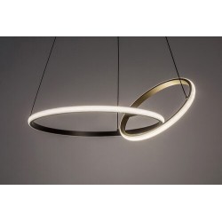 Pakabinamas šviestuvas Emilion LED 36W 4000K Neutrali balta (Juoda, Aukso)