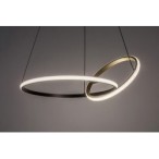 Pakabinamas šviestuvas Emilion LED 36W 4000K Neutrali balta (Juoda, Aukso)