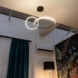 Pakabinamas šviestuvas Emilion LED 36W 4000K Neutrali balta (Juoda, Aukso)