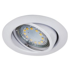 Įmontuojamas šviestuvas Lite GU10 1x MAX 50W 3000K Šilta balta (Balta)