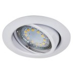 Įmontuojamas šviestuvas Lite GU10 1x MAX 50W 3000K Šilta balta (Balta)