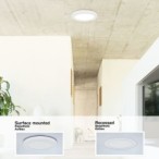 LED panelė Sonnet LED 18W 4000K Neutrali balta (Balta)