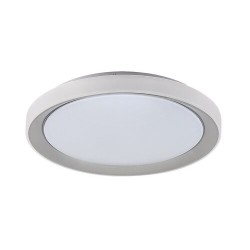 Lubinis šviestuvas Everest LED 40W 2700-6500K CCT keičiama balta spalva (Sidabro)
