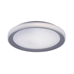 Lubinis šviestuvas Everest LED 40W 2700-6500K CCT keičiama balta spalva (Sidabro)