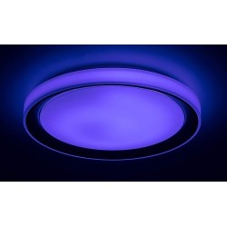 Lubinis šviestuvas Everest LED 40W 2700-6500K CCT keičiama balta spalva (Sidabro)
