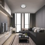 Lubinis šviestuvas Everest LED 40W 2700-6500K CCT keičiama balta spalva (Sidabro)