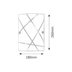 Sieninis šviestuvas Phaedra E27 1x MAX 60W (Balta)