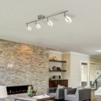 Lubinis šviestuvas Zora LED 4x 4.5W 4000K Neutrali balta (Chromo)
