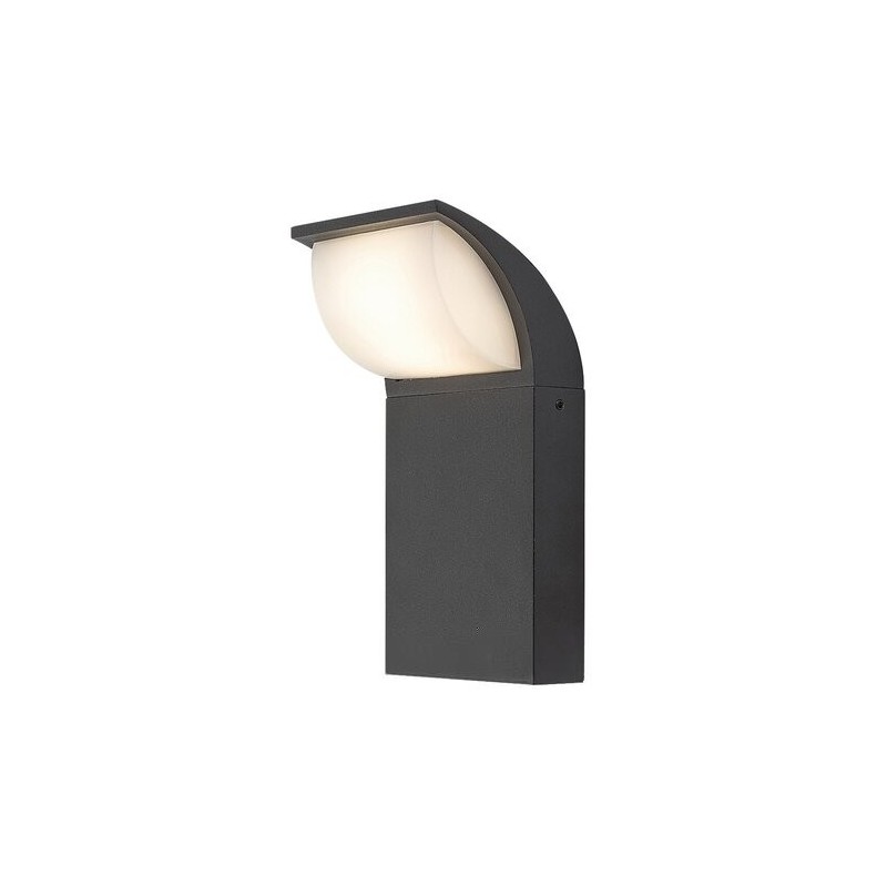 Sieninis lauko šviestuvas Hongkong LED 9W 4000K Neutrali balta (Juoda)