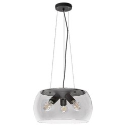 Pakabinamas šviestuvas Ursula E27 3x MAX 40W (Juoda)
