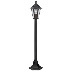 Pastatomas lauko šviestuvas Velence E27 1x MAX 60W (Juoda)