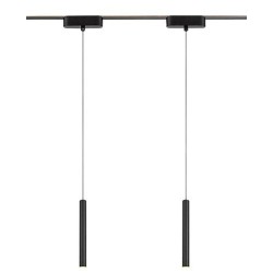 LiTrack magnetinės sistemos šviestuvas Pend.06V 2700-5500K CCT keičiama balta spalva (Juoda)