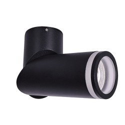 Lubinis šviestuvas Senobia GU10 1x MAX 35W (Juoda)