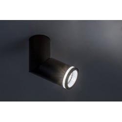 Lubinis šviestuvas Senobia GU10 1x MAX 35W (Juoda)