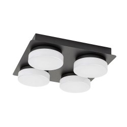Lubinis šviestuvas Attichus LED 21W 4000K Neutrali balta (Matinė Juoda)