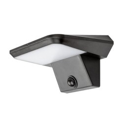 Saulės energija įkraunamas šviestuvas Qesa LED 10W 4000K Neutrali balta (Juoda)
