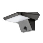 Saulės energija įkraunamas šviestuvas Qesa LED 10W 4000K Neutrali balta (Juoda)