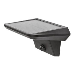 Saulės energija įkraunamas šviestuvas Qesa LED 10W 4000K Neutrali balta (Juoda)