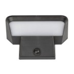Saulės energija įkraunamas šviestuvas Qesa LED 10W 4000K Neutrali balta (Juoda)