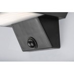 Saulės energija įkraunamas šviestuvas Qesa LED 10W 4000K Neutrali balta (Juoda)