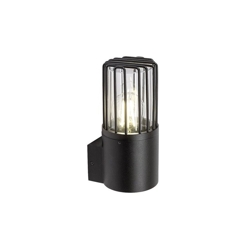 Sieninis lauko šviestuvas Haren E27 1x MAX 60W (Juoda)
