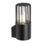 Sieninis lauko šviestuvas Haren E27 1x MAX 60W (Juoda)