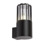 Sieninis lauko šviestuvas Haren E27 1x MAX 60W (Juoda)