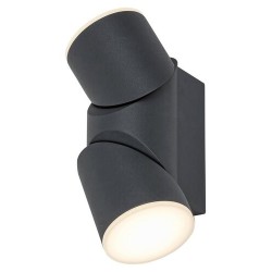 Sieninis lauko šviestuvas Belfast LED 12.9W 3000K Šilta balta (Antracito)