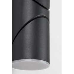 Sieninis lauko šviestuvas Belfast LED 12.9W 3000K Šilta balta (Antracito)