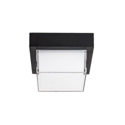 Sieninis lauko šviestuvas Durbe LED 10W 3000-6500K CCT keičiama balta spalva (Juoda)