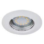 Įmontuojamas šviestuvas Lite GU10 1x MAX 50W 3000K Šilta balta (Balta)