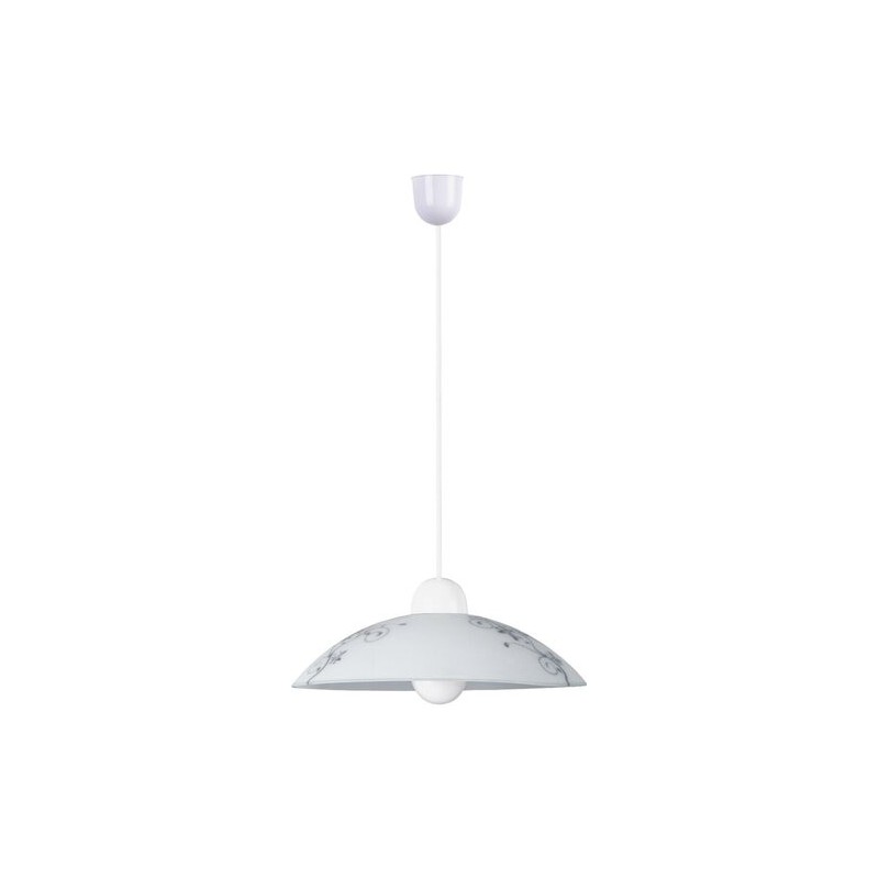 Pakabinamas šviestuvas Bloomy E27 1x MAX 60W (Balta)