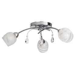 Lubinis šviestuvas Melissa E14 3x MAX 60W (Chromo)