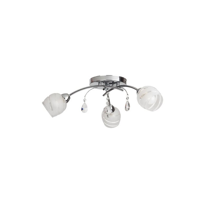 Lubinis šviestuvas Melissa E14 3x MAX 60W (Chromo)