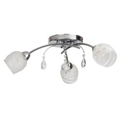 Lubinis šviestuvas Melissa E14 3x MAX 60W (Chromo)