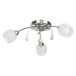 Lubinis šviestuvas Melissa E14 3x MAX 60W (Chromo)