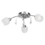 Lubinis šviestuvas Melissa E14 3x MAX 60W (Chromo)