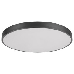 Lubinis šviestuvas Tesia LED 60W 3000-6000K CCT keičiama balta spalva (Matinė Juoda)