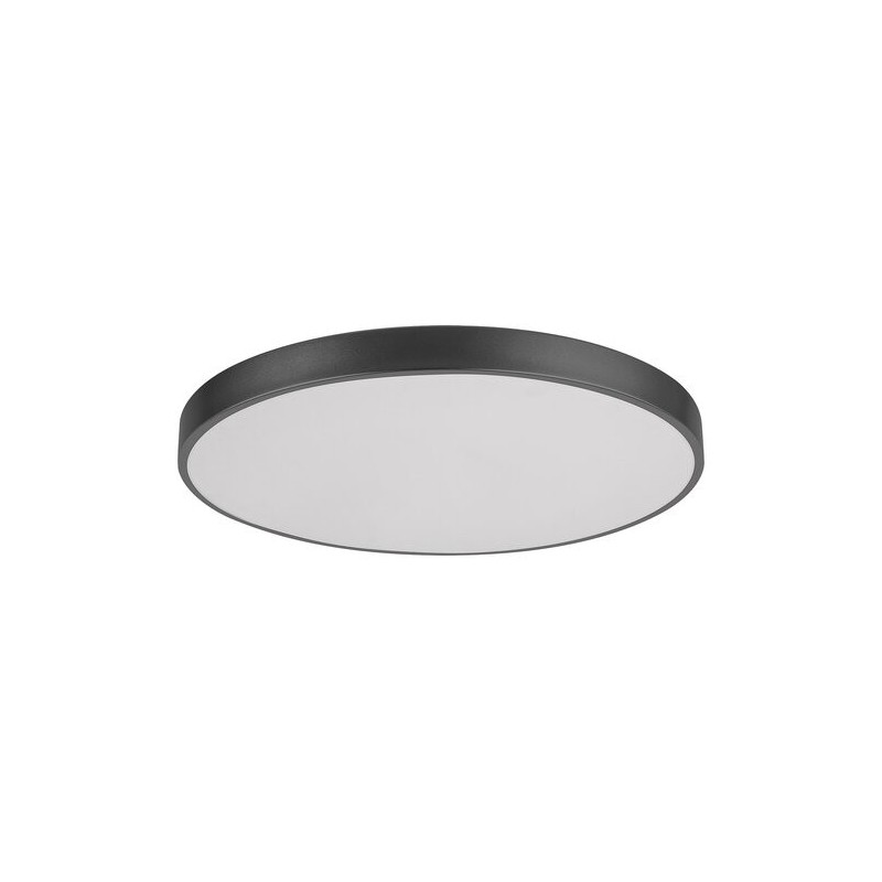 Lubinis šviestuvas Tesia LED 60W 3000-6000K CCT keičiama balta spalva (Matinė Juoda)