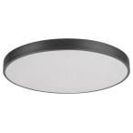 Lubinis šviestuvas Tesia LED 60W 3000-6000K CCT keičiama balta spalva (Matinė Juoda)