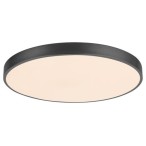 Lubinis šviestuvas Tesia LED 60W 3000-6000K CCT keičiama balta spalva (Matinė Juoda)