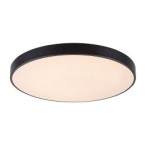 Lubinis šviestuvas Tesia LED 60W 3000-6000K CCT keičiama balta spalva (Matinė Juoda)